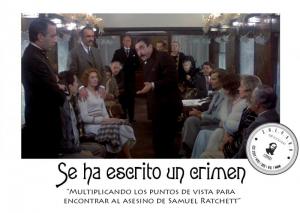 "Se ha escrito un crimen"
