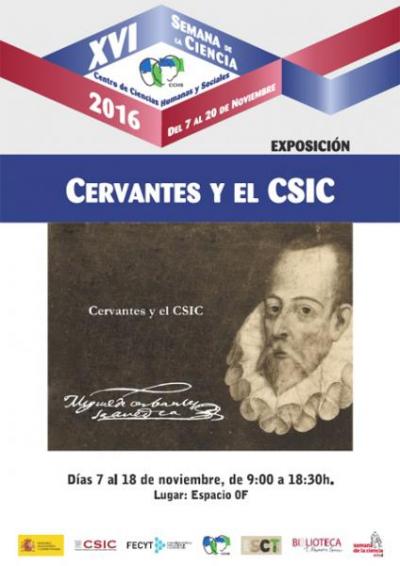 Exposición Cervantes en el CSIC