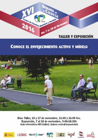 XVI Semana de la Ciencia 2016: Exposición-taller &quot;Conoce el  envejecimiento activo y mídelo&quot;