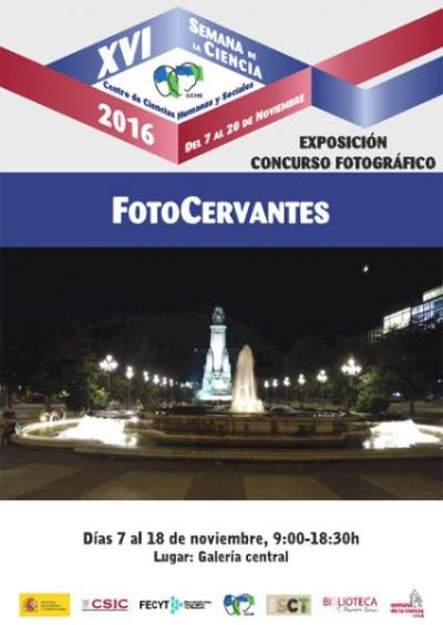 XVI Semana de la Ciencia 2016: Concurso de fotografía-exposición &quot;FotoCervantes&quot;