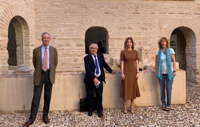 Instantánea previa al inicio de la conferencia en Casa Árabe Córdoba
