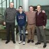 Varios investigadores del IEGD (CCHS-CSIC) junto con uno de los alumnos al que acompañaron en el programa 4ºESO+Empresa.