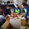 Reconocimiento del material recuperado durante la Operación Brocal