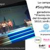 Entrega del premio en el congreso de la SEGG 2018-2019