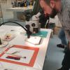 Visita al Laboratorio de arqueobiología y arqueobotánica, del Instituto de Historia