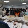 IES Mariano de Larra en el laboratorio de arqueobiología el 21 de febrero de 2022