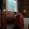 Pilar Martín, durante su presentación sobre Guardianes del bosque y ciencia ciudadana