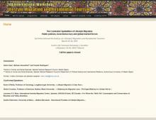 2nd International Workshop on Lifestyle Migration and Residential Tourism