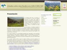 Estudios sobre Asia-Pacífico