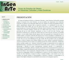 Grupo de Estudios de Género en Industrias Culturales y Artes Escénicas (InGenArTe)