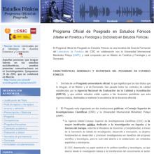 Estudios fónicos. Máster en Fonética y Fonología