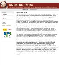 Diverging paths? The shapes and institutions in the medieval Christian and Islamic worlds