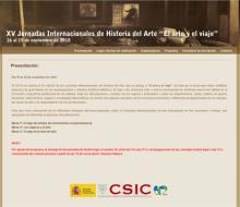 XV Jornadas Internacionales de Historia del Arte. El arte y el viaje