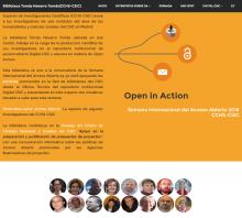 Open in Action. Semana Internacional del Acceso Abierto 2016 CCHS-CSIC Open in Action. Semana Internacional del Acceso Abierto 2016 CCHS-CSIC