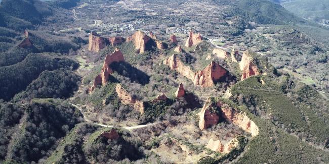 El CSIC realiza la descripción más completa de la red hidráulica del yacimiento de Las Médulas 