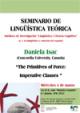 Cartel del seminario