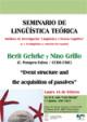 Cartel del seminario