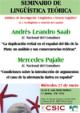 Cartel del seminario