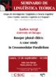 Cartel del seminario
