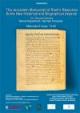 Seminario: "The Jerusalem Manuscript of Rosh's