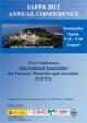 International Association for Forensic Phonetics and Acoustics 2012 Annual Confe