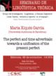 Seminario de Lingüística Teórica LyCC: "The perfect and time adverbials