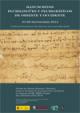 Manuscritos plurilingües y plurigráficos de Oriente y Occidente / Multilingual a