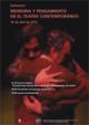 Seminario “Memoria y pensamiento en el teatro contemporáneo”