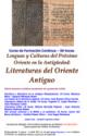 Curso de Formación Continua: "Lenguas y Culturas del Próximo Oriente