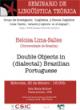 Seminario permanente de Lingüística Teórica LyCC: "Double Objects in (dialectal)