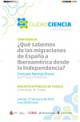 Cartel de la conferencia