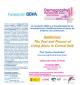 Cartel del ciclo de conferencias y curso de postgrado