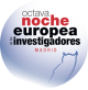 Cartel de la VIII Noche Europea de los Investigadores Madrid 2017