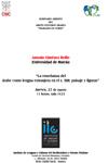 Cartel del seminario