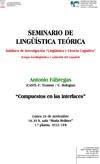 Cartel del seminario