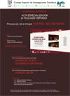 Cartel del la proyección cinematográfica