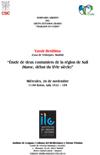 Cartel del seminario