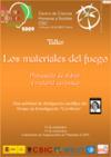 Cartel del taller-IX Semana de la Ciencia 2009