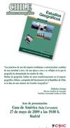 Cartel de la presentación libro