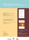 Cartel de la presentación de dos libros