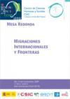 Cartel de la mesa redonda-IX Semana de la Ciencia 2009