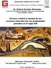 Cartel del seminario