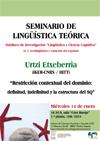Cartel del Seminario 