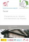 Cartel del taller-X Semana de la Ciencia 2010