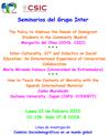 Cartel del seminario