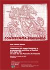 Cartel de la conferencia-seminario