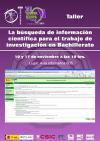 Cartel de la actividad