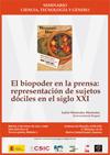 Seminario 'Ciencia, Tecnología y Género': "El biopoder en la prensa: representac