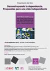 Presentación del libro "Deconstruyendo la dependencia. Propuestas para una vida 