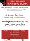 Seminario de Lingüística Teórica LyCC: "Donkey sentences ...